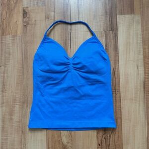 Electric Blue Dfyne Impact Strappy Top size small
